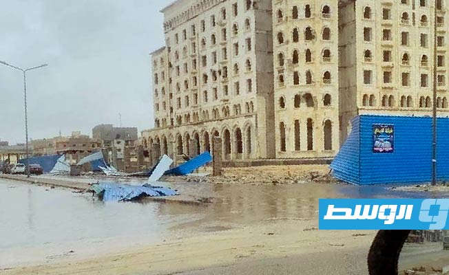 «مؤسسة النفط» ترفع حالة التأهب القصوى للعاصفة «دانيال»