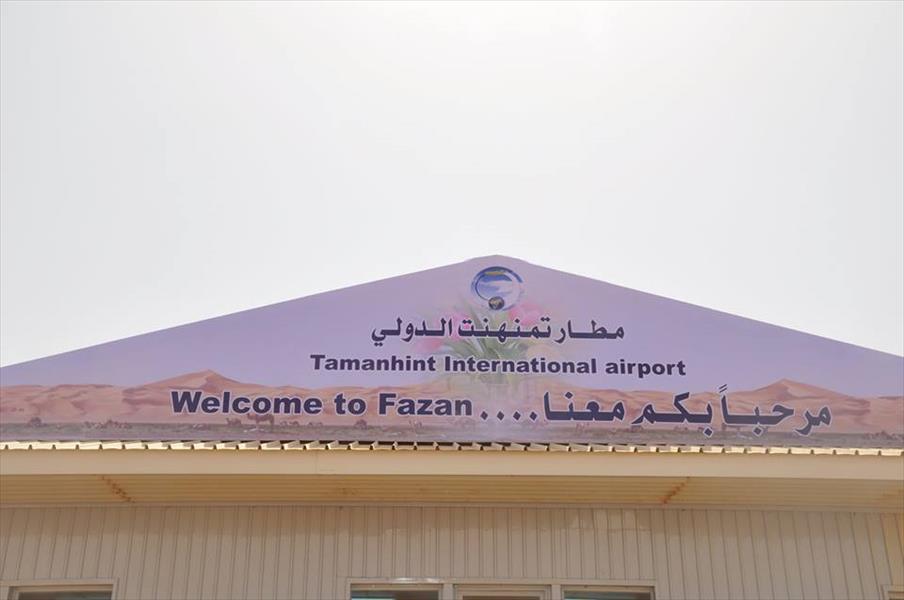 وفد من القيادة العامة يصل تمنهنت ويجتمع بالمسؤولين المحليين في سبها
