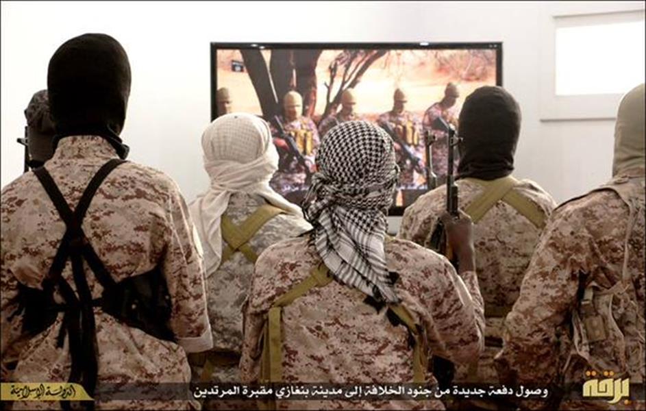 بالصور: «داعش» يؤكد وصول دفعة جديدة من مقاتلين أجانب إلى بنغازي