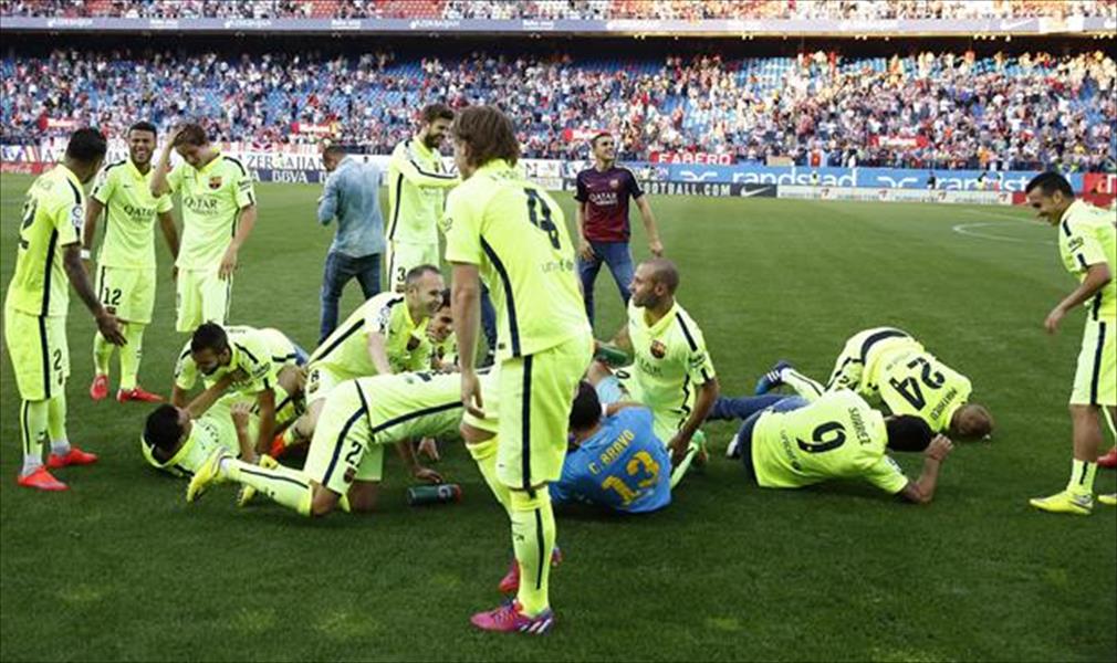 سيميوني: برشلونة الأفضل بميسي العبقري