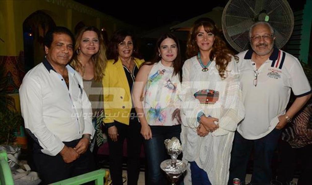 بالصور: أمل رزق تجمع النجوم في حفل سحور نوبي