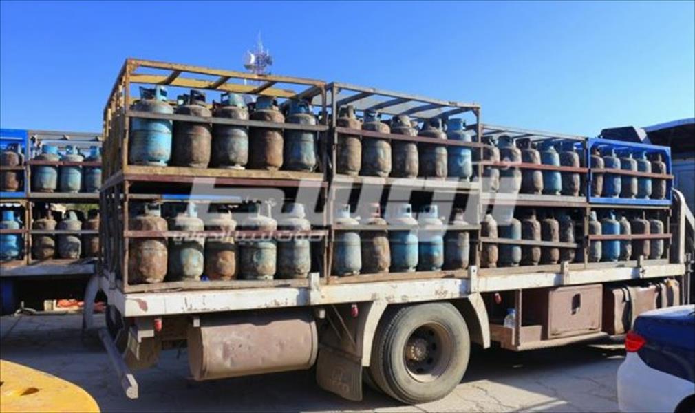 توزيع إسطوانات غاز الطهو بمدينة شحات‎