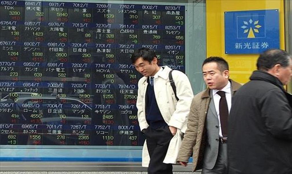 مؤشر الأسهم اليابانية ينخفض 0.08 % في بداية التعامل