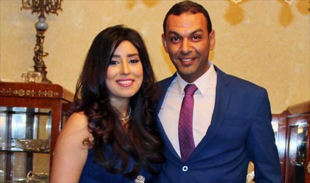صورة: أيتن عامر وزوجها في شهر العسل