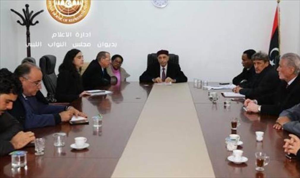 (بالفيديو): عقيلة وكوبلر يعقدان خمسة اجتماعات مع نواب وأعضاء المؤتمر