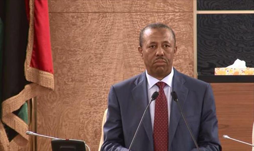 الثني يصف ما يجري في بنغازي بالانقلاب على الشرعية