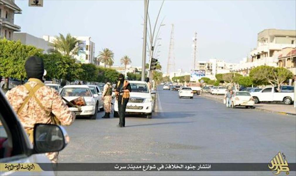 «داعش» يعلن حالة النفير في سرت ويخلي المساكن المطلة على البحر