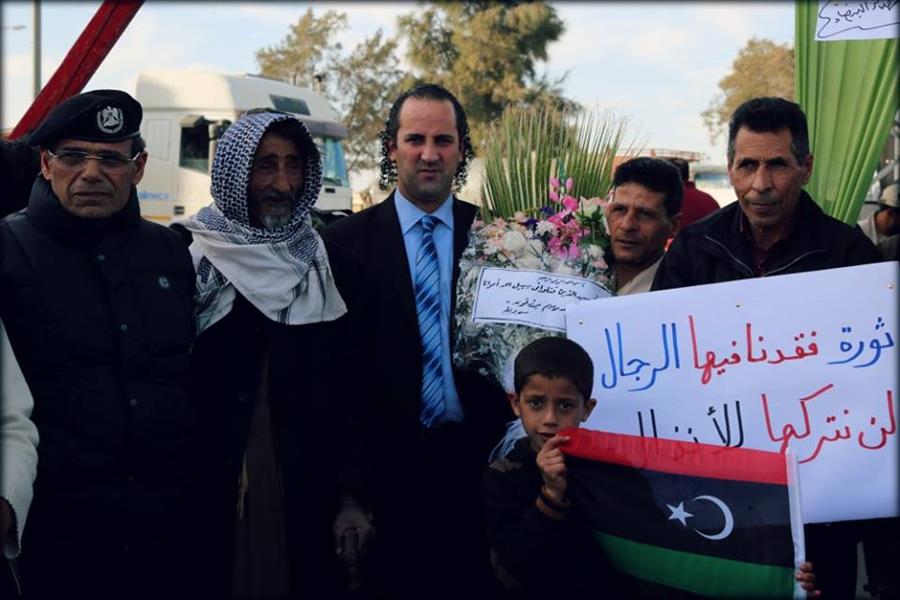 بالصور: البيضاء تحتفل بالذكرى الخامسة لثورة 17 فبراير