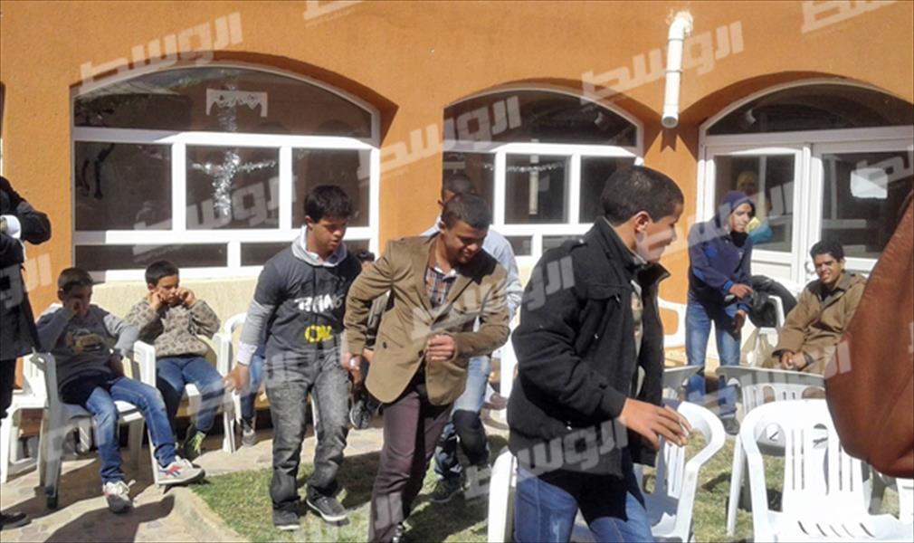 احتفالية للأطفال ذوي الاحتياجات الخاصة في بني وليد