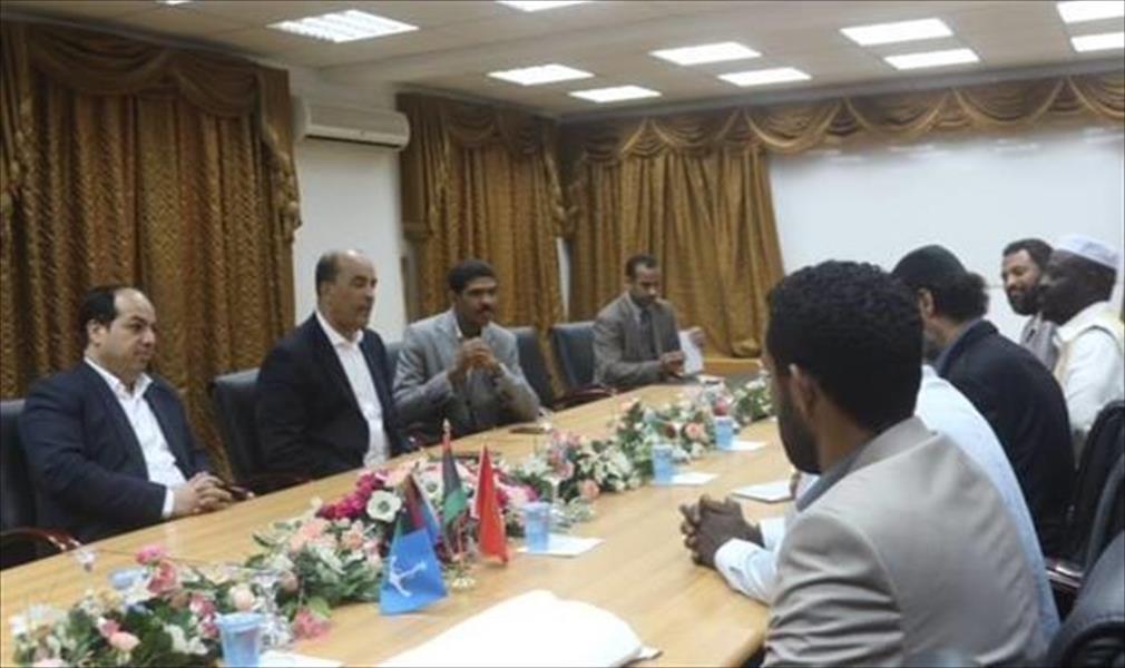 المجلس الرئاسي يلتقي وفد الطوارق النازحين من غدامس