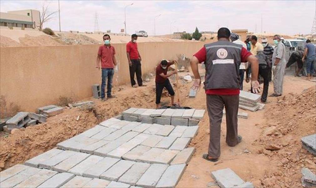 مستشفى بني وليد يبحث عن مكان لدفن 22 جثة لمهاجرين غير شرعيين