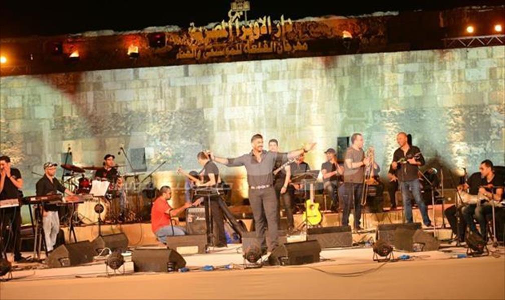 بالصور: خالد سليم يتألق في «القلعة»