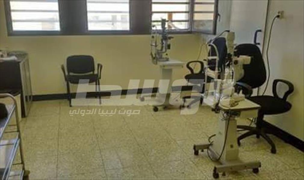 «بنغازي الطبي» يفتتح عيادة للكشف عن العيون بقسم الطوارئ