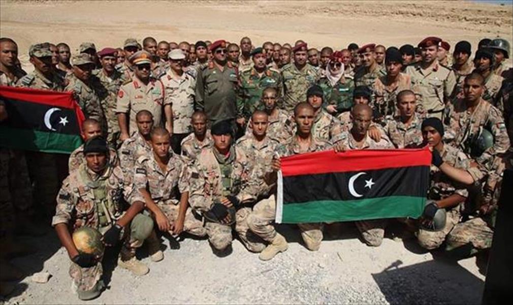 بالصور: الناظوري يحضر تخريج دفعة جديدة من القوات الخاصة الليبية في الأردن