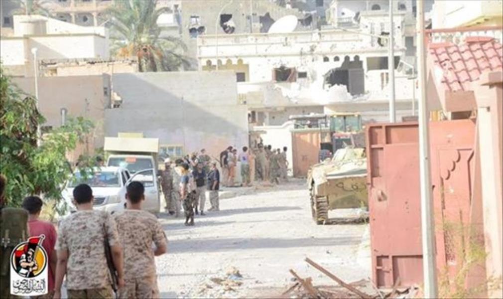 «الهندسة العسكرية»: أزلنا كميات كبيرة من المفخخات بالحيين 2 و3 في سرت
