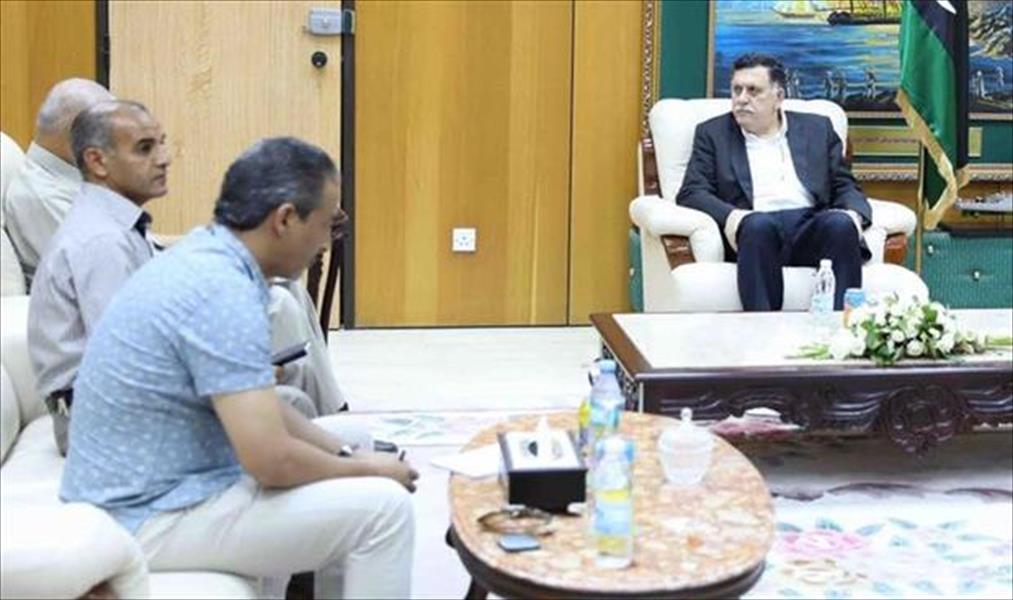 الطويل يقدم شرحًا مفصلاً للسراج حول إجراءات أمن العاصمة 
