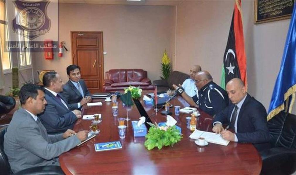 مدير أمن طرابلس يلتقي سفير بنغلاديش