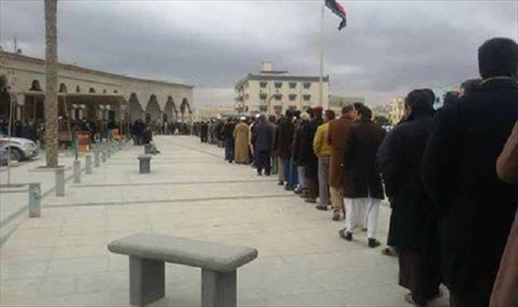 تشييع جثامين ثلاثة جنود من الكتيبة «309 مشاة» في طبرق