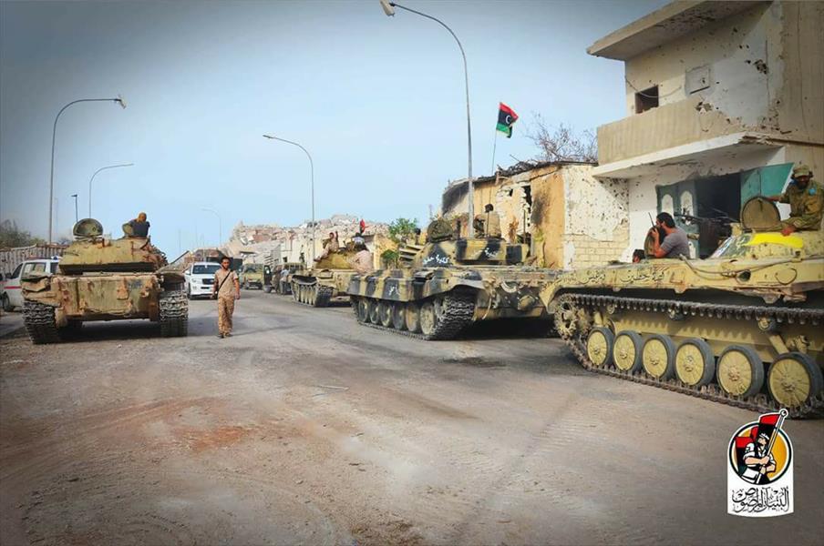 «البنيان المرصوص» ترسل قوات لتأمين الجنوب وطرابلس وتستنفر سلاح الجو