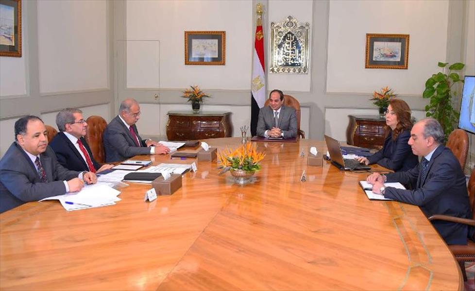 السيسي يشدد على ضرورة الحد من آثار التضخم على المواطنين