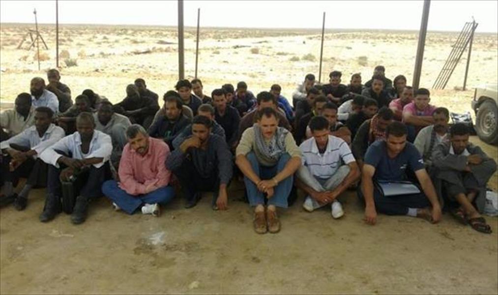 إحباط تسلل 99 شخصًا بينهم 10 سودانيين من مصر إلى ليبيا