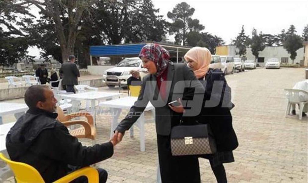 نائبات كتلة المرأة يزرن دار العجزة والمسنين في مسة