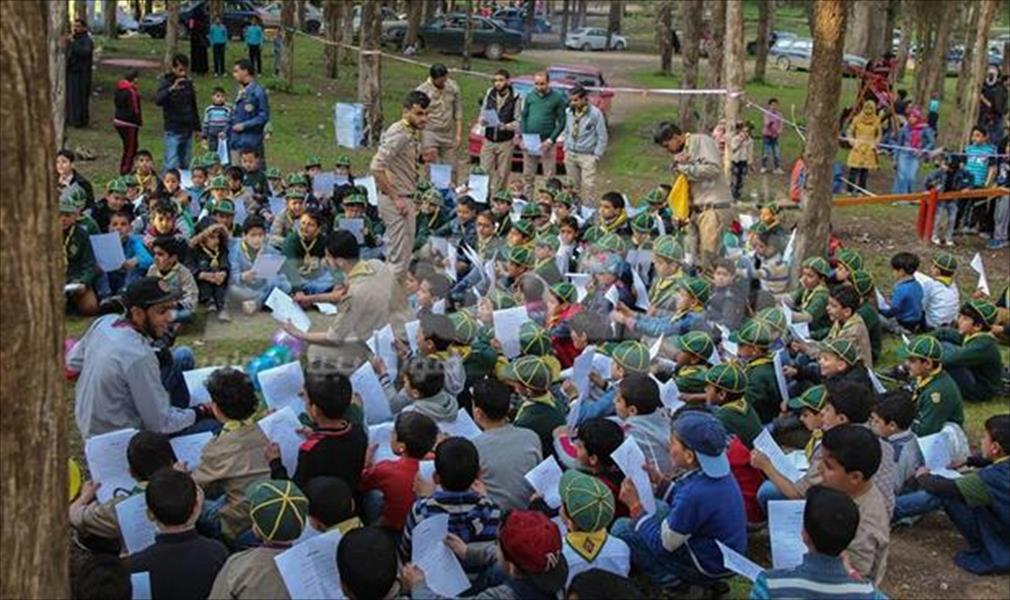 بالصور: مفوضية كشاف الجبل الأخضر تحتفي بعيد الأم والطفل