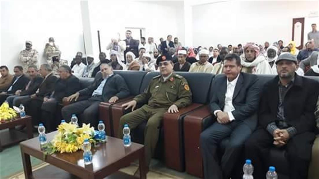 الاحتفال بافتتاح قسمي الغسيل الكلوي والعلاج الطبيعي في أبو قرين
