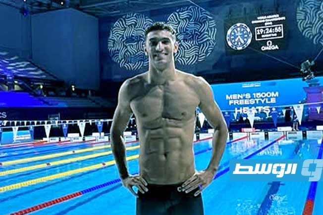 السباح الليبي محمد الجبالي يودع منافسات 200 متر حرة في ألعاب التضامن الإسلامي