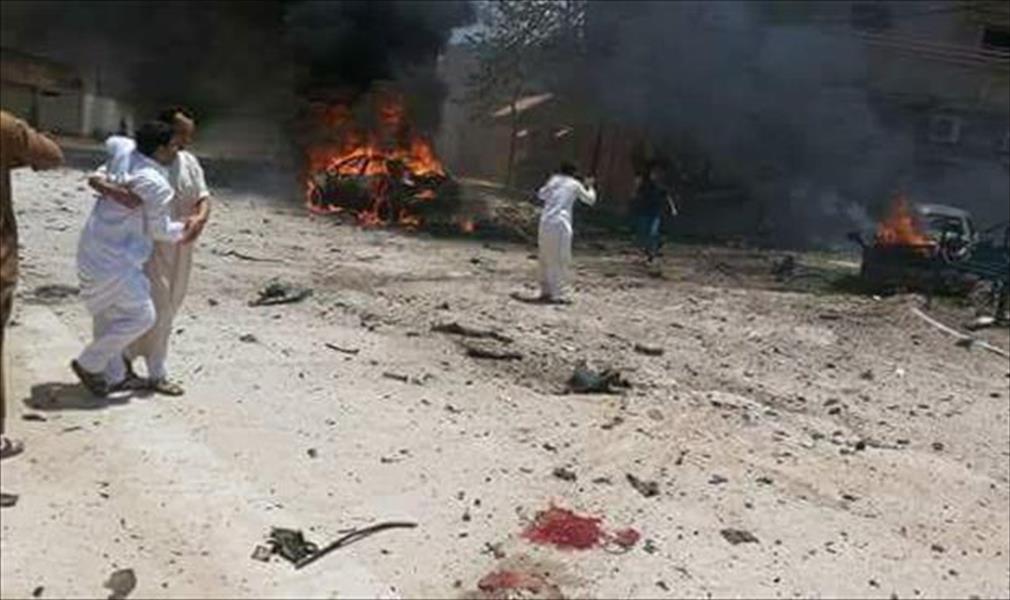 مقتل أحد شيوخ قبيلة العواقير ابريك اللواطي في تفجير سيارة مفخخة بسلوق