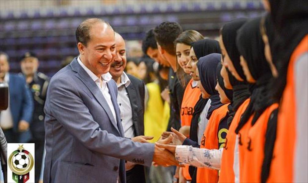 بالصور: آنسات طرابلس يختتمن خماسيات كرة القدم