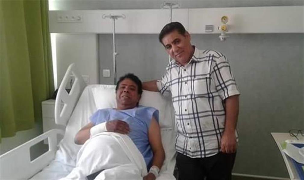 جراحة ناجحة لصلاح الشيخي في تونس