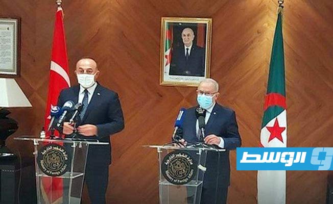 الجزائر وتركيا يتفقان على تكثيف التعاون بشأن ليبيا