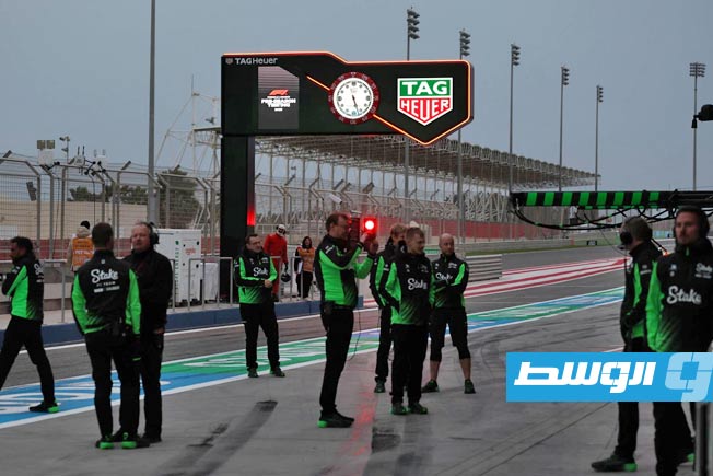 موقف محرج خلال تجارب البحرين لسباقات «فورمولا 1»