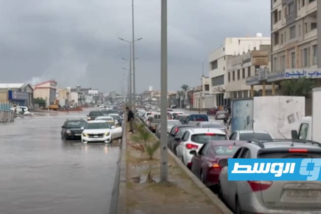مديرية أمن طرابلس: ازدحام مروري بطريق البيفي بسبب تراكم مياه الأمطار