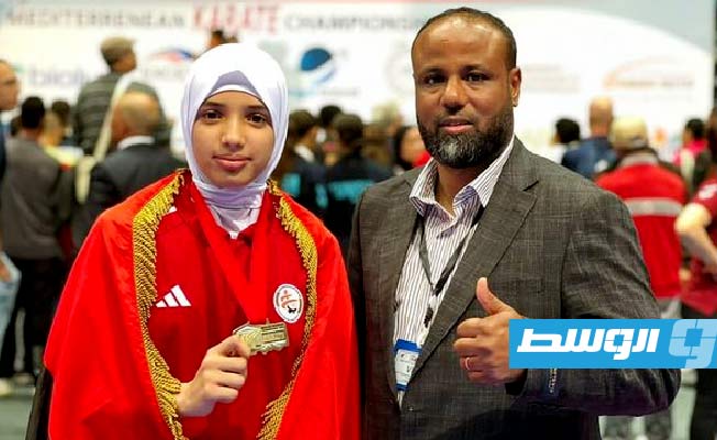 شاهد.. سالمة المعداني تتحدث بعد «الذهبية» في الكاراتيه: حققت أحلامي برفع اسم ليبيا عاليا