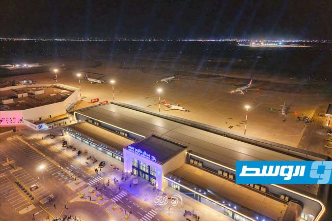افتتاح مطار خليج سرت الدولي (صور)