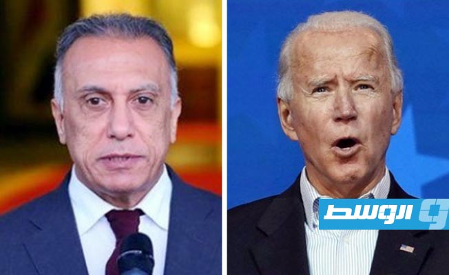 بايدن يدعو إلى «حوار وطني» في العراق خلال مكالمة هاتفية مع الكاظمي