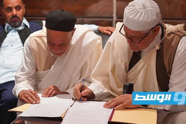 توقيع ميثاق «للعمل المشترك» بين مجلس اجتماعي «سوق الجمعة» وقبيلة المقارحة