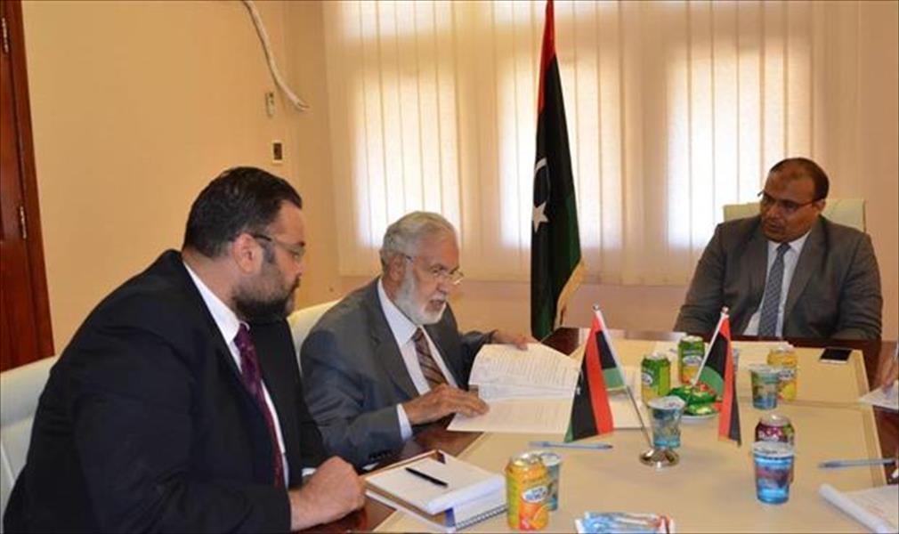 سيالة يبحث مع «الرقابة الإدارية» آلية اختيار المراقبين الماليين بالخارج