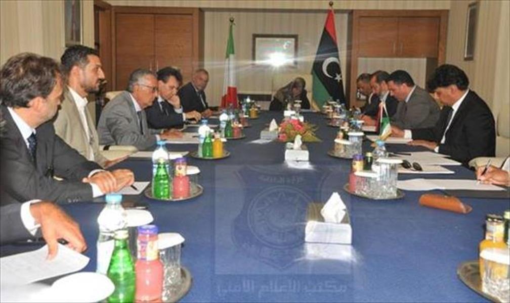 اجتماع أمني ليبي - إيطالي رفيع المستوى في طرابلس