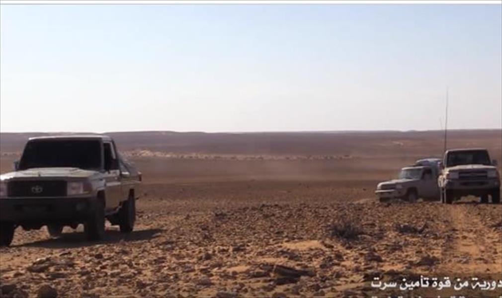 «البنيان»: تمشيط المناطق الصحراوية جنوب سرت ثلاثة أيام