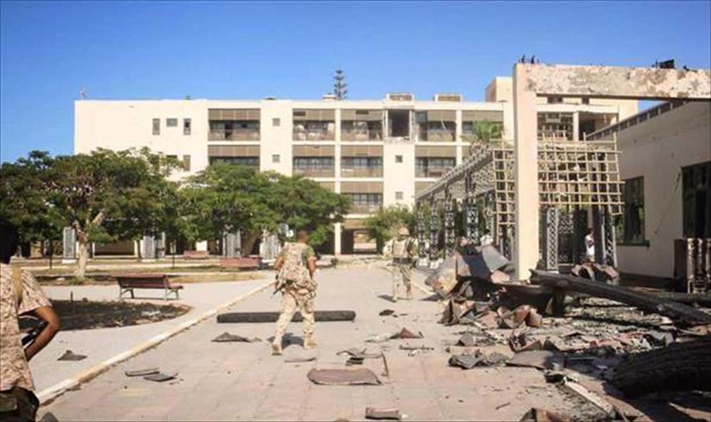 مجهولون يسطون على فندق قصور الضيافة في سرت
