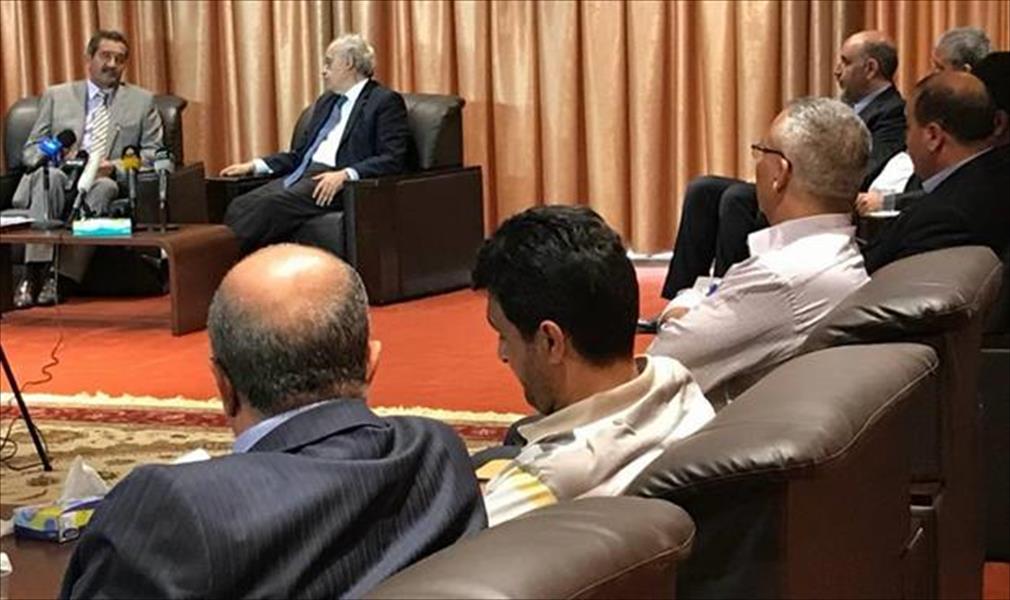 سلامة يلتقي سياسيين وحقوقيين وإعلاميين وأكاديميين في بنغازي