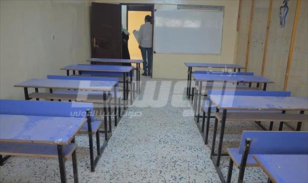 «الهجرة الدولية» تسلم مدارس انتهت من صيانتها في سبها