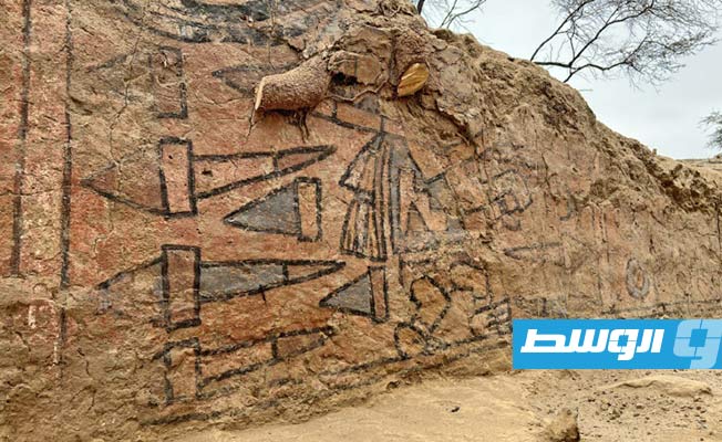 إعادة اكتشاف لوحة جدارية «استثنائية» في البيرو