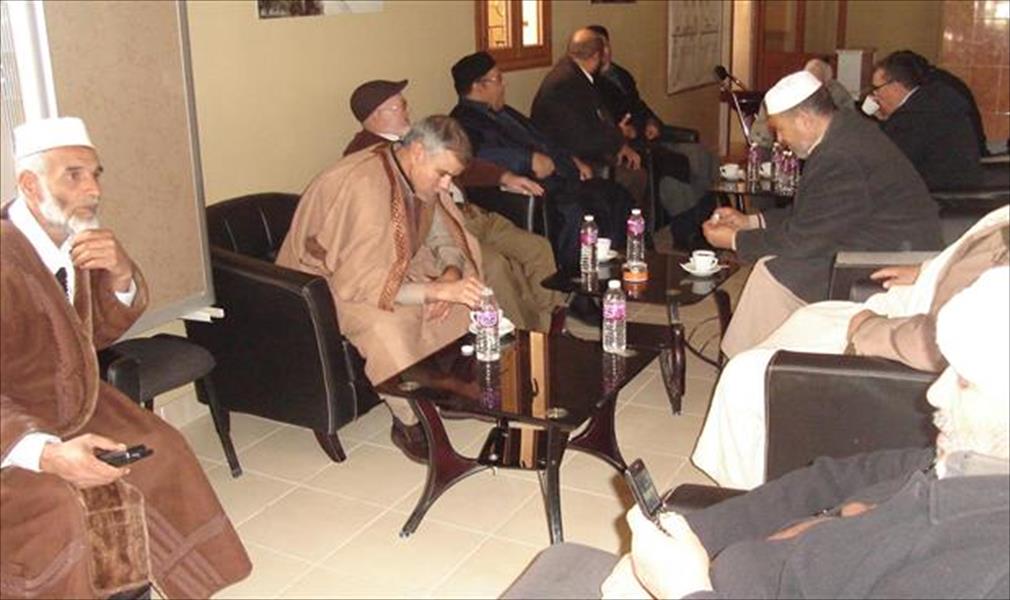 فريق عمل من اللجنة التحضيرية للمؤتمر العلمي الأول للمصالحة يصل إلى الجفرة