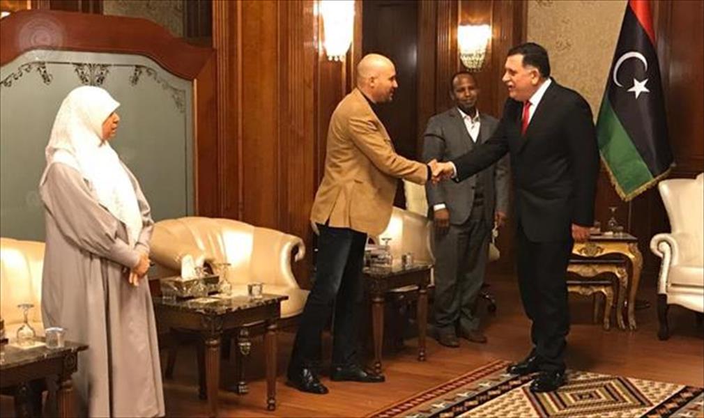 السراج يدعو إلى توحيد المجلس الوطني للحريات العامة وحقوق الإنسان