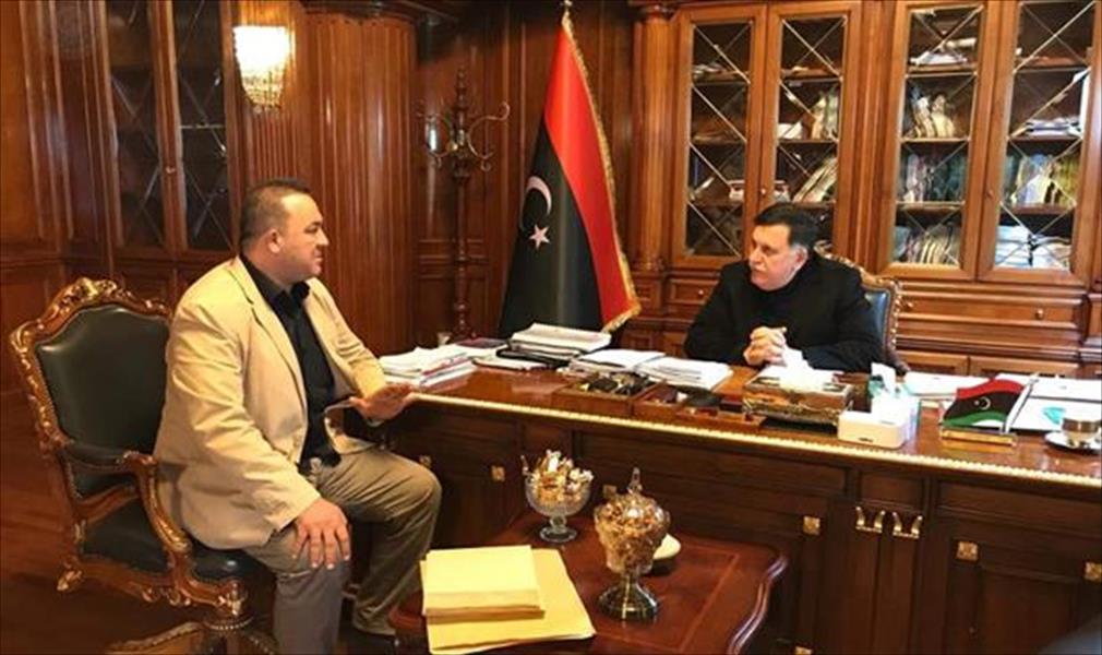 السراج: توفير احتياجات مديرية أمن مصراتة