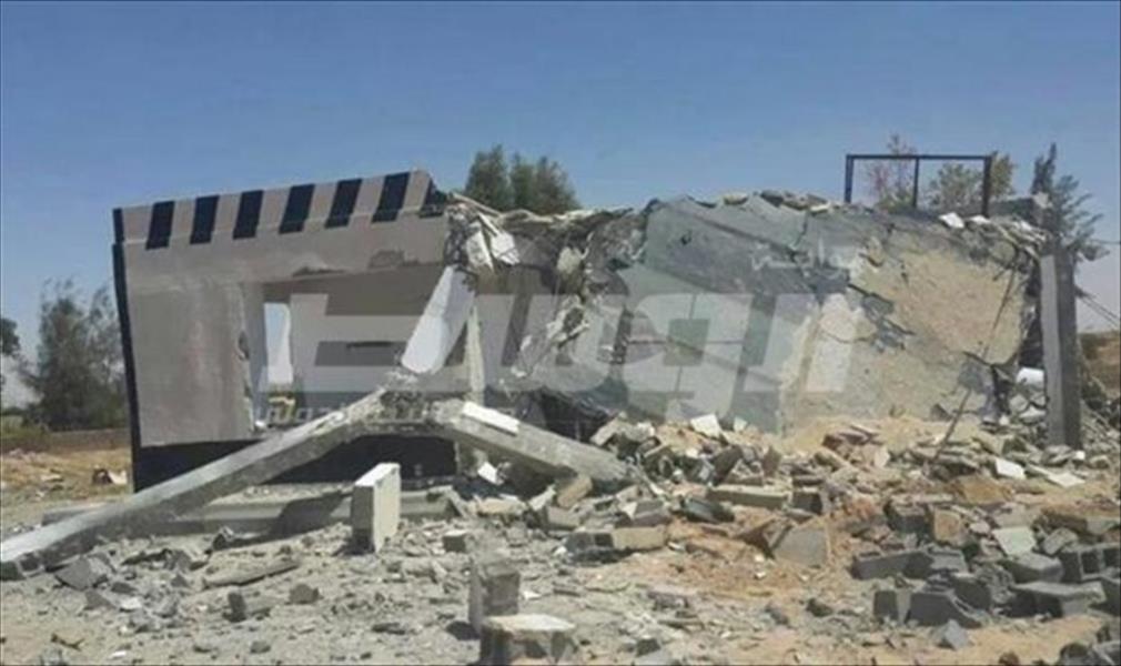 تفجير بوابة العقورية بـ بنغازي